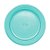 Prato Descártavel BioDegradável 15cm - Azul Candy - 10 unidades - Rizzo - Imagem 1