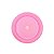 Prato Bolo Descartável 15cm Rosa Claro 10 unidades Trik Trik - Imagem 1