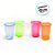 Copo 300ml Biodegradável Crystal Neon Natural - 25 unidades - Trik Trik - Rizzo - Imagem 2