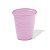 Copo Festa Descartável 200ml Rosa Claro 50 unidades Trik Trik - Imagem 1