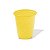 Copo Festa Descartável 200ml Amarelo 50 unidades Trik Trik - Imagem 1