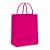 Sacola de Papel P 21,5x15x8cm - Pink - Embalagem Econômica - 10 unidades - Cromus - Rizzo - Imagem 1