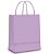 Sacola de Papel P 21,5x15x8cm - Lilás - Embalagem Econômica - 10 unidades - Cromus - Rizzo - Imagem 1