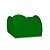 Forminhas para Doces 4 Pétalas Verde Bandeira 50 unidades NC Toys - Imagem 1