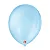 Balão de Festa Látex Liso - Azul Baby - 50 Unidades - Balões São Roque - Imagem 1