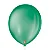 Balão de Festa Látex Liso - Verde Folha - 50 Unidades - Balões São Roque - Imagem 1
