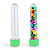 Mini Tubete Lembrancinha 8cm 10 unidades - Verde Bebê -  Embalagens e Festas - Imagem 1