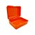 Caixinha Lembrancinha Plástica Laranja 18x13x7cm - 1 unidade - Rizzo - Imagem 1