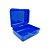 Caixinha Lembrancinha Plástica Azul 18x13x7cm - 1 unidade - Rizzo - Imagem 1