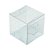 Caixa Cubo Transparente K8 (10cm x 10cm x 10cm)  - 20 unidades - Rizzo - Imagem 1