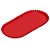 Bandeja Esfera Acrílica Durável Oval - Vermelho- 25x13cm - 1 unidade - Rizzo - Rizzo - Imagem 1