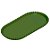 Bandeja Esfera Acrílica Durável Oval - Verde Militar - 25x13cm - 1 unidade - Rizzo - Rizzo - Imagem 1