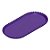 Bandeja Esfera Acrílica Durável Oval - Roxo - 25x13cm - 1 unidade - Rizzo - Rizzo - Imagem 1