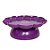 Bandeja Flower Com Pé - 205mm - Roxo - 1 unidade - Só Boleiras - Rizzo - Imagem 1