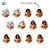 Pick Decorativo para Doces - Moana 2 - 12 unidades - Disney Original - Rizzo - Imagem 4