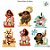 Kit Festa Fácil - Moana - 39 Itens - 1 unidade - Disney Original - Piffer - Imagem 6