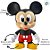 Boneco Mickey Mouse Articulado de Vinil - 26cm - 1 unidade - Disney Original - Rizzo - Imagem 2