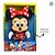 Boneca Minnie Mouse Articulada de Vinil - 26cm - 1 unidade - Disney Original - Rizzo - Imagem 5