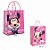 Sacola de Papel - Minnie Shine - M 26x19,5x9,5cm - 10 unidades - Disney Original - Rizzo - Imagem 1