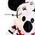Pelúcia Minnie Com Vestido Poá Natal - 16cm - Disney Original - 01 Unidade - Cromus - Imagem 2