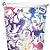 Copo Papel 180 Ml Minnie Tie Dye 12 Unidades - Disney Original - Rizzo Festas - Imagem 2