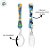 Kit Colher e Garfo Infantil - Stitch Azul - 1 unidade - Disney Original - Rizzo - Imagem 2