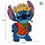 Painel Decorativo - Stitch Junino - 47x31cm - 1 unidade - Disney Original - Rizzo - Imagem 3