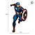 Mini Painel Decorativo Relevo - Capitão América - 20x11cm - 1 unidade - Disney Original - Rizzo - Imagem 3