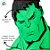 Mini Painel Decorativo Relevo - Hulk - 20x11cm - 1 unidade - Disney Original - Rizzo - Imagem 2