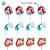 Pick Decorativo para Doces - Ariel - 12 unidades - Disney Original - Rizzo - Imagem 2