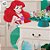 Painel Decorativo Relevo - Ariel - 28x54cm - 1 unidade - Disney Original - Rizzo - Imagem 2