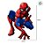 Painel Decorativo Relevo - Homem Aranha - 49x37cm - 1 unidade - Disney Original - Rizzo - Imagem 3