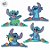 Decoração de Mesa - Stitch - 4 unidades - Disney Original - Rizzo - Imagem 2
