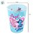 Copo de Plástico Stitch e Angel Love - 280ml - 1 unidade - Disney Original - Rizzo - Imagem 3