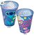 Copo de Plástico Stitch e o Sapo - 280ml - 1 unidade - Disney Original - Rizzo - Imagem 2