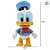 Boneco Pato Donald Articulado de Vinil - 26cm - 1 unidade - Disney Original - Rizzo - Imagem 3