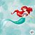 Mini Painel Decorativo Relevo - Ariel - 23x10cm - 1 unidade - Disney Original - Rizzo - Imagem 1
