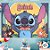 Painel Grande TNT Stitch - 140x103cm - 1 unidade - Disney Original - Rizzo - Imagem 1