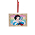 Enfeite de Madeira para Pendurar Princesa Branca de Neve - 01 Unidade - Disney Original - Rizzo - Imagem 1