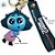 Chaveiro 3D Inveja - Divertidamente 2 - 7cm - 1 unidade - Disney Original - Rizzo - Imagem 2