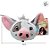 Brinquedo Squish Pelúcia Puá - Moana 2 - 10cm - 1 unidade - Disney Original - Rizzo - Imagem 3