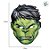 Máscara de EVA - Hulk - Vingadores - 1 unidade - Disney Original - Rizzo - Imagem 3