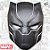 Máscara de EVA - Pantera Negra - Vingadores - 1 unidade - Disney Original - Rizzo - Imagem 1