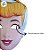 Máscara de EVA - Cinderela - 1 unidade - Disney Original - Rizzo - Imagem 4