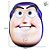 Máscara de EVA - Buzz Lightyear - Toy Story - 1 unidade - Disney Original - Rizzo - Imagem 3