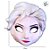 Máscara de EVA - Elsa - Frozen 2 - 1 unidade - Disney Original - Rizzo - Imagem 3