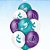 Balão de Festa Decorado Ariel 9" - 25 unidades - Disney Original - Rizzo - Imagem 1