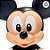 Boneco Articulado Mickey Mouse de Vinil - 12cm - 1 unidade - Disney Original - Rizzo - Imagem 2