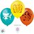 Balão de Festa Decorado 9" 22,8cm - Moana  - 25 unidades - Disney Original - Rizzo - Imagem 2