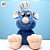 Pelúcia Remy Ratatouille Big Feet - 35cm - 1 unidade - Disney Original - Rizzo - Imagem 1